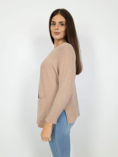 Cardigan Da Donna Lavorato A Maglia, Con Bottoni, A Maniche