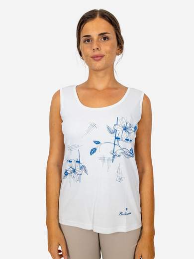 Top Con Paillettes Donna - Canotta Luccicante Per Feste E Serate - Foto 2