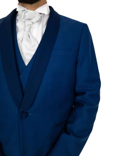 Abito Elegante Cerimonia Uomo Digel Bluette Slim Fit Negozio Online Wedding Maschile - 6