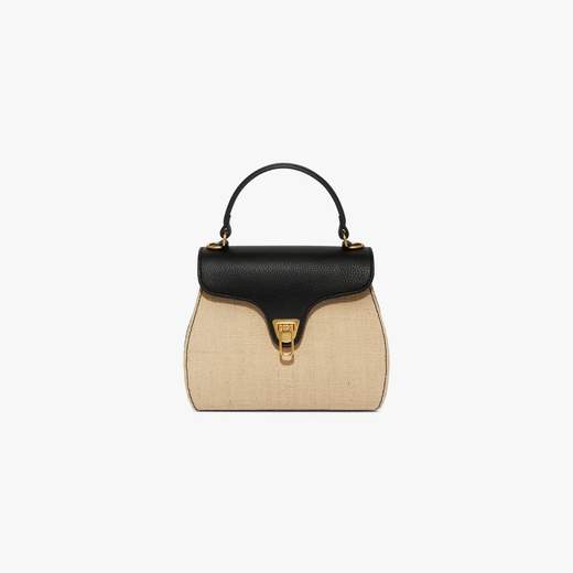 BORSA BAULETTO COCCINELLE BEAT SOFT IN PELLE CON MANICI E TACOLLA : Cocco  Pelletterie