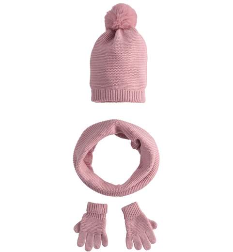 Sarabanda Set Cappello + Sciarpa + Guanti Bimba 0.3532/00 - Alesi Bimbi