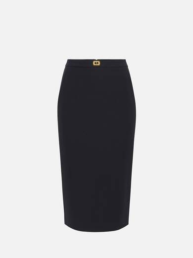 スカート ELISABETTA FRANCHI SS25 Longuette skirt (GO09951E2 110) Mini skirt GOT9551E2