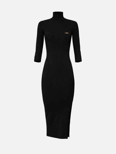 ワンピース ELISABETTA FRANCHI Woman Dress Black AB763 110 ELISABETTA FRANCHI: Dress woman - Black | Elisabetta Franchi