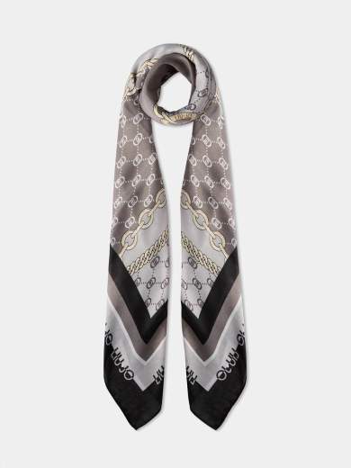 スカーフ LIU JO Woman Neck scarf Black 2A5001T0300 22222 スカーフ LIU JO Woman Neck scarf Black 2A5001T0300 22222