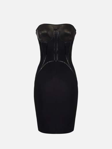 ゆずELISABETTA FRANCHI イタリア　ベア　ドレス　ブラック ゆず様専用ELISABETTA FRANCHI イタリア ベア ドレス ブラック
