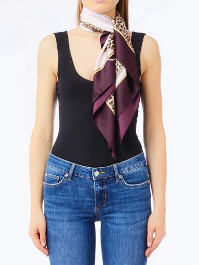 スカーフ LIU JO Woman Neck scarf Multicolor 2A5043T0300 X0666 Pin by kindle on a | Head scarf styles, Beautiful silk